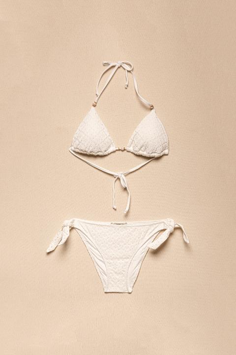 bikini triangolo in pizzo san gallo twinset triangolo coppa