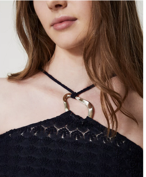 TOP IN CROCHET twinset TOP
