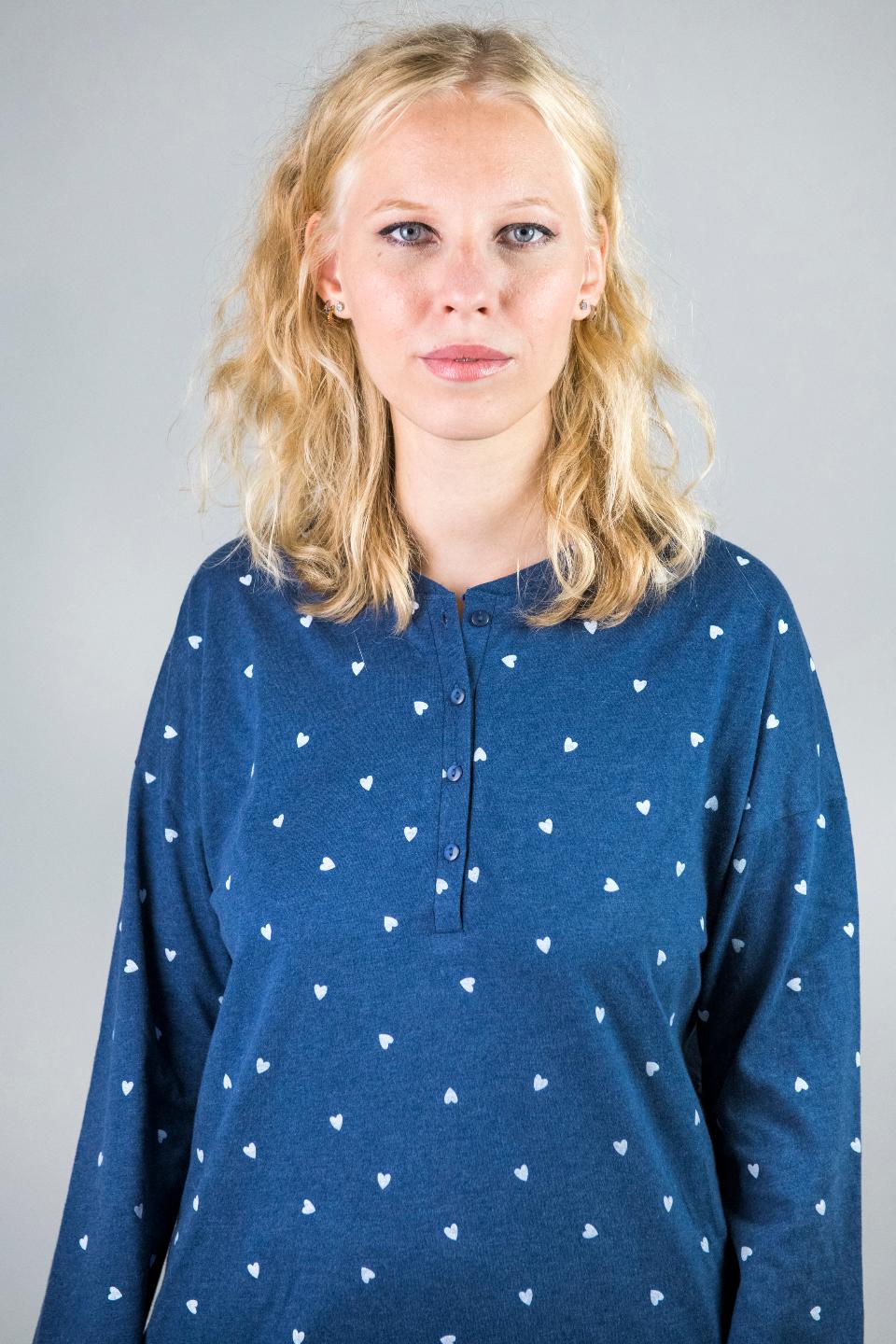 camicia da notte donna jadea 5184