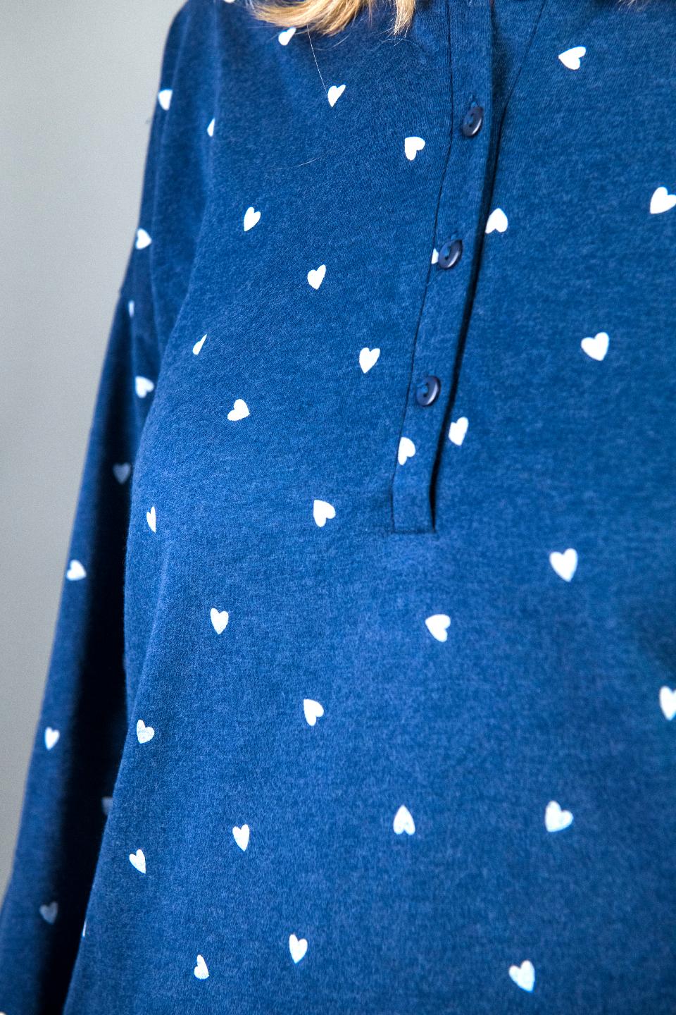 camicia da notte donna jadea 5184