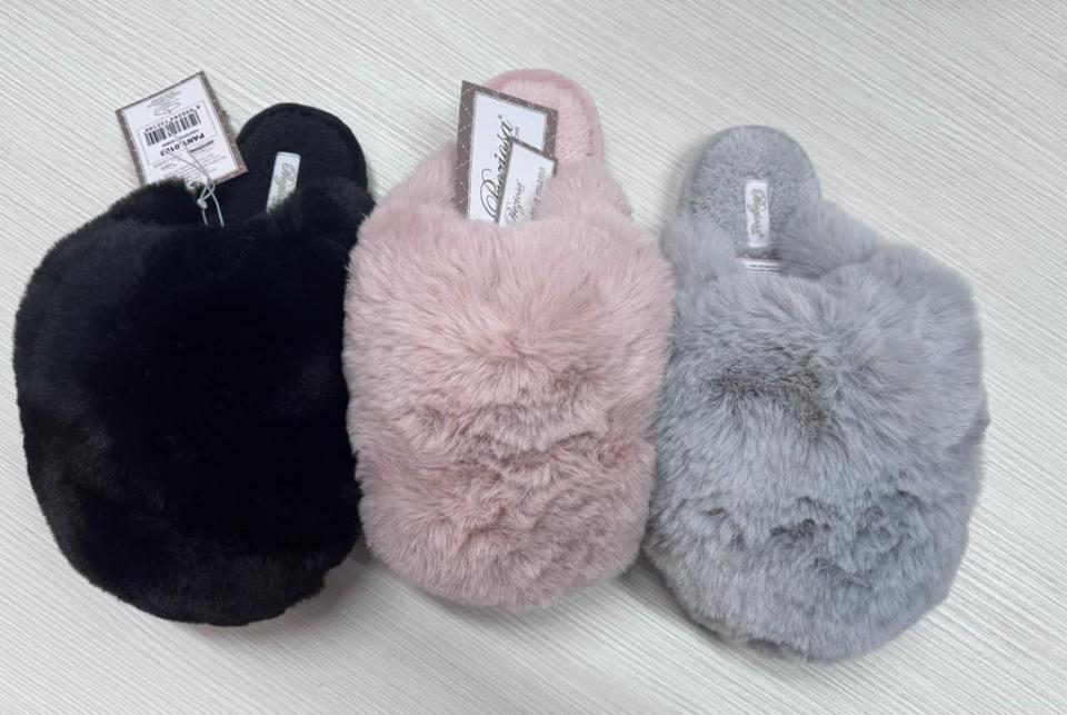 pantofole donna preziosa peluche