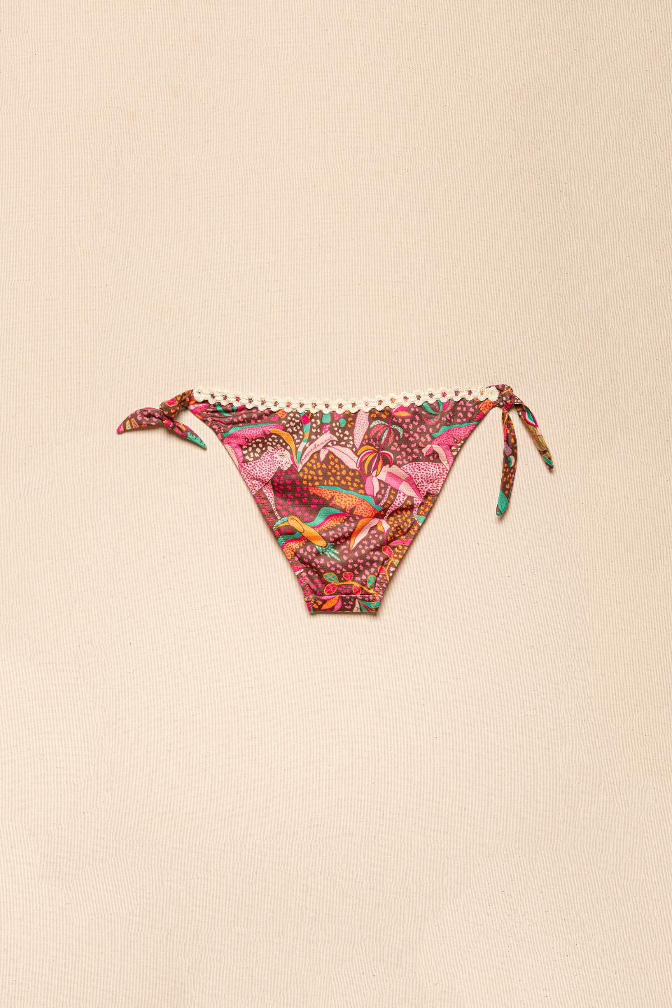 bikini triangolo e tanga poissondamour triangolo coppa e tanga laccetto
