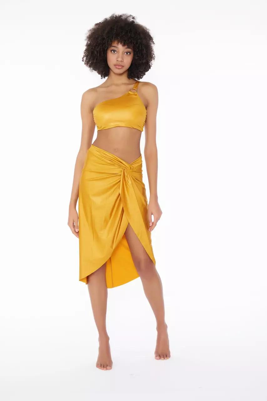 gonna pareo lunga oro miss bikini lunga pareo