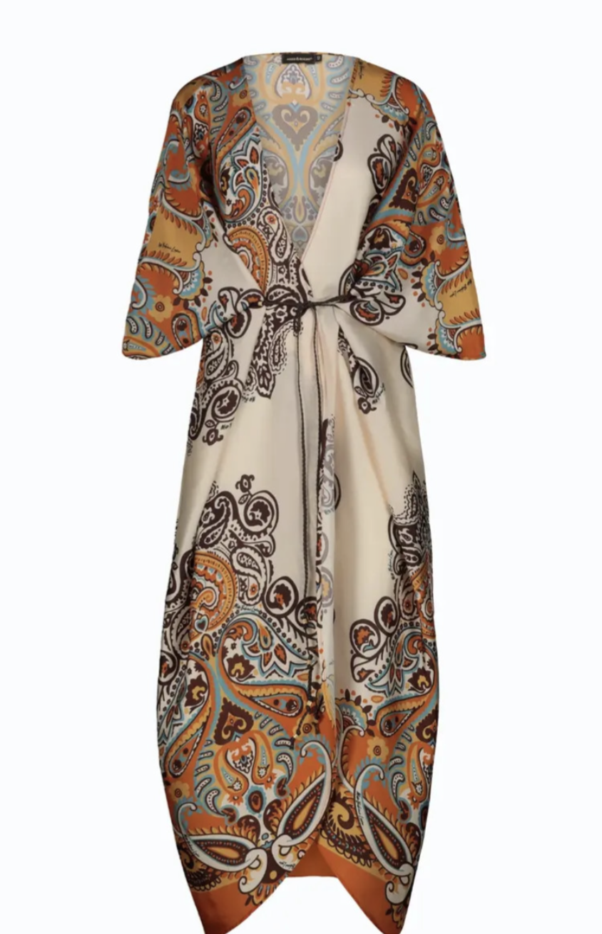 kimono in raso cruise con cinta inma miss bikini v5003d