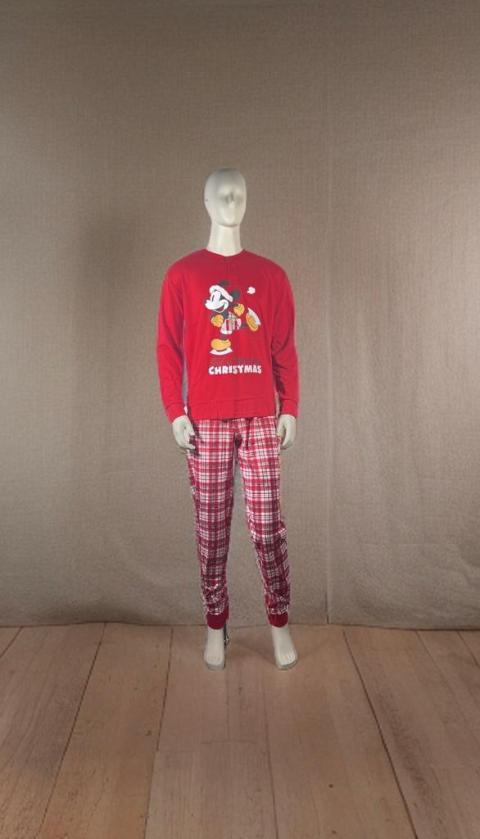 pigiama uomo caldo cotone disney natalw sabor 7047