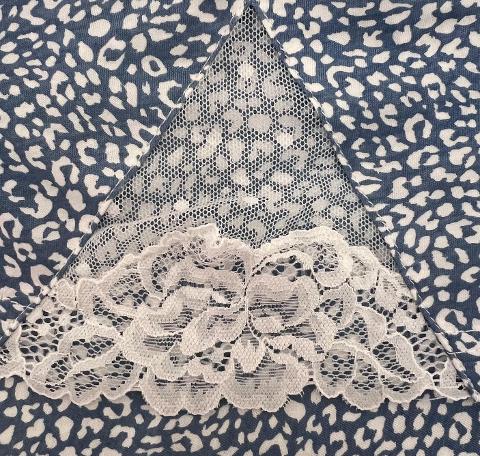 top + short  Noidinotte cotone pizzo Noidinotte 8629