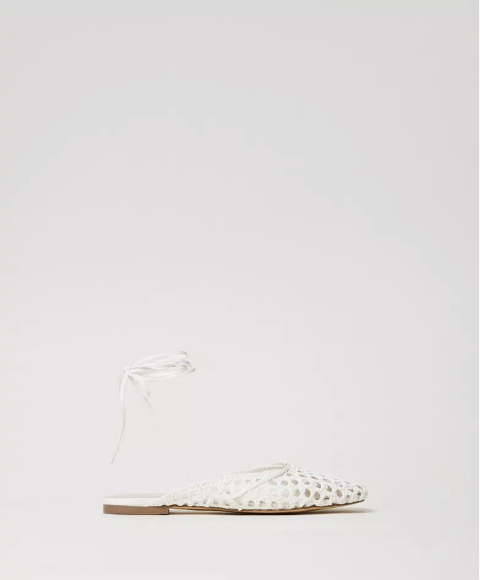ballerina donna intrecciata twinset ballerina