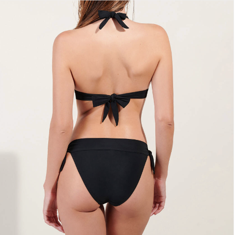 SLIP BIKINI CON LACCI TAGLIO LASER PAIN DE SUCRE bikini ricamato con slip laccetti