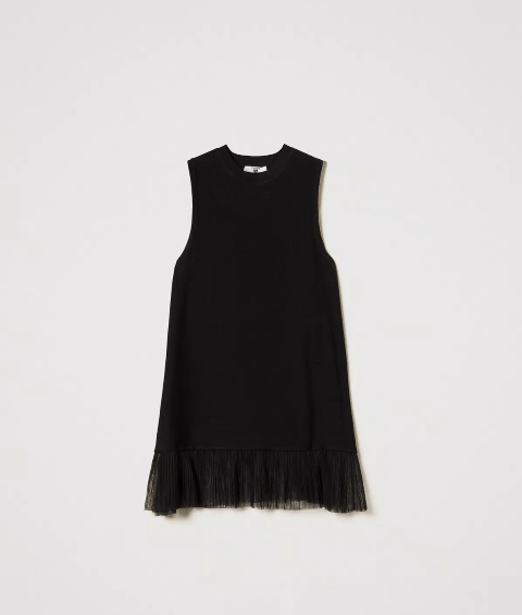 top con volant twinset top