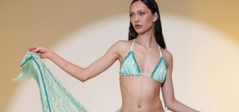 bikini in maglia con pietre pho firenze bikini triangolo e tanga anelli