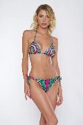 bikini triangolo a spirale miss bikini triangolo coppa spirale strass