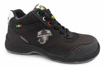 SCARPE E ABBIGLIAMENTO ABARTH DI SICUREZZA