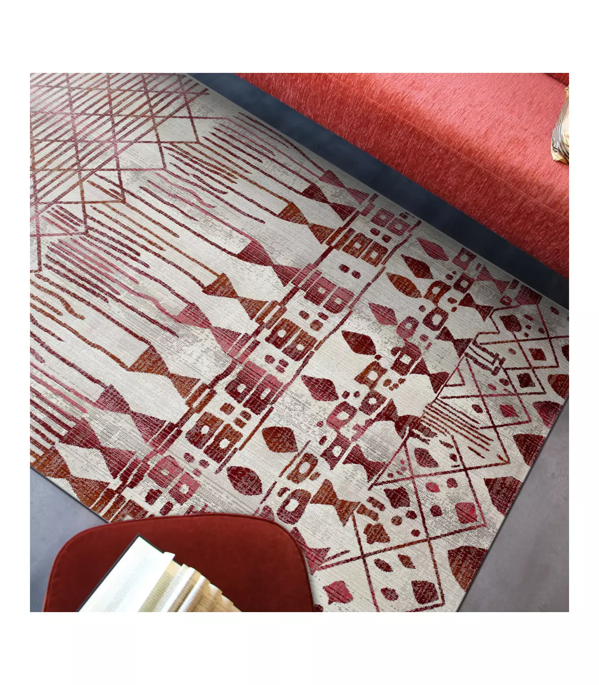 Tappeto Hippie Mod. Tribal Riposo & Sofà