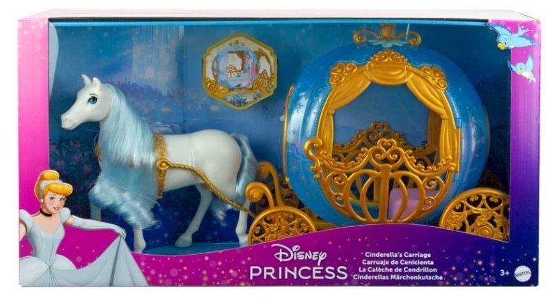 Disney Princess Carrozza di Cenerentola mattel