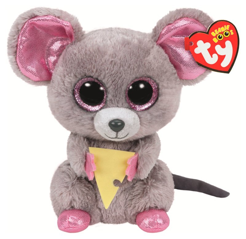 BEANIE BOOS 15cm SQUEAKER TY (distr. Binney & Smith)