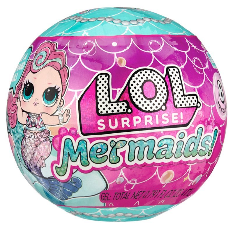L.O.L. Surprise Mermaids! Tots Asst in PDQ MGAE Enternaiment, Inc (LOL & NA NA NA)