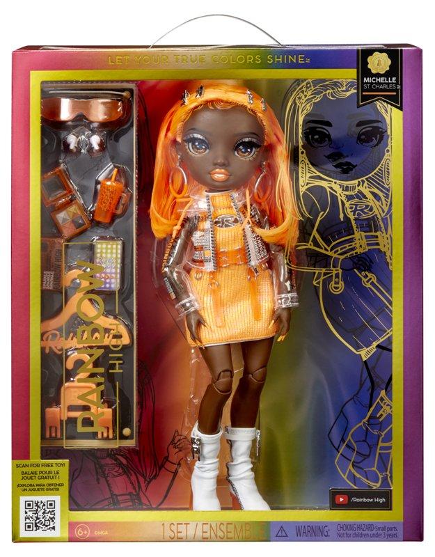 Rainbow High Series 5 Fashion Doll Michelle St. Charles (Orange) MGAE Enternaiment, Inc (LOL & NA NA NA)