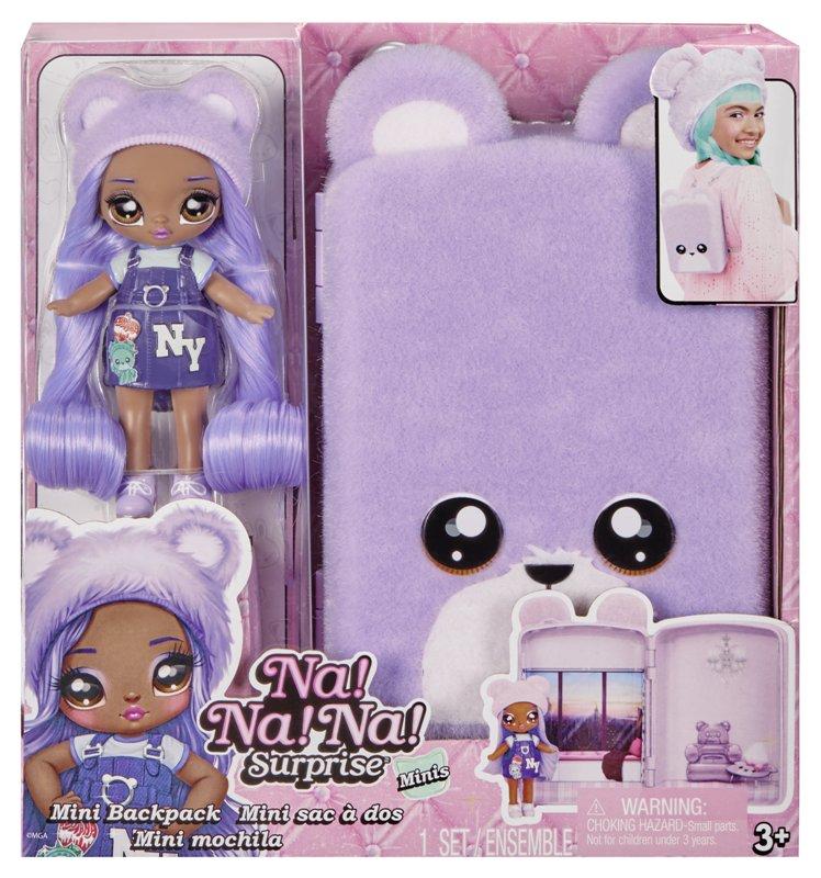 Na! Na! Na! Surprise Mini Backpack Playset- City Bear MGAE Enternaiment, Inc (LOL & NA NA NA)