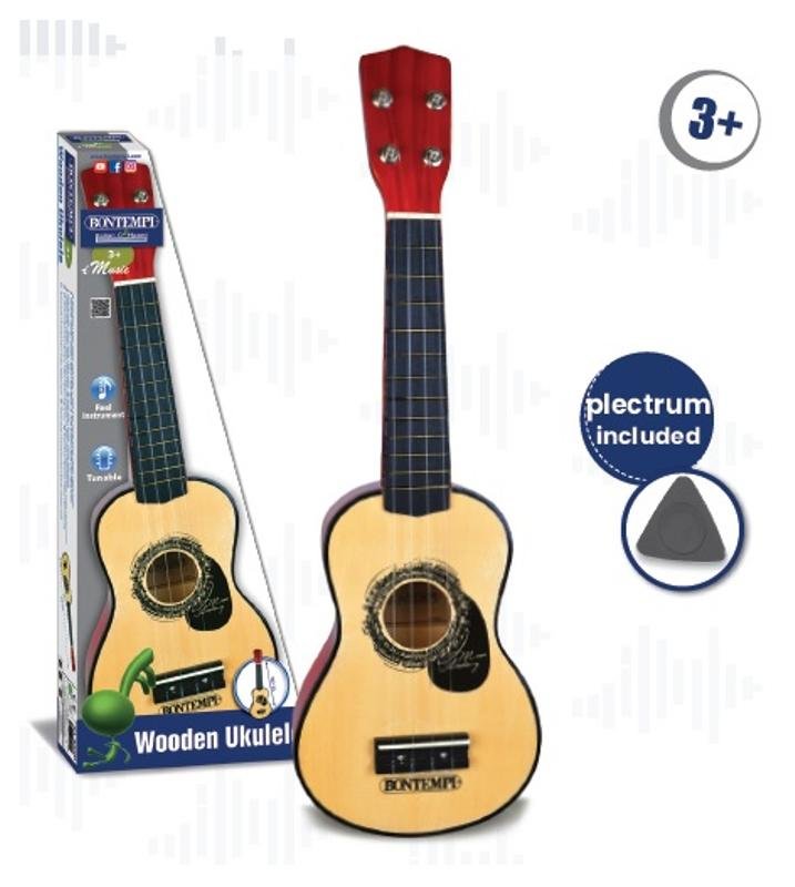 Ukulele in legno (L. 53 cm) bontempi