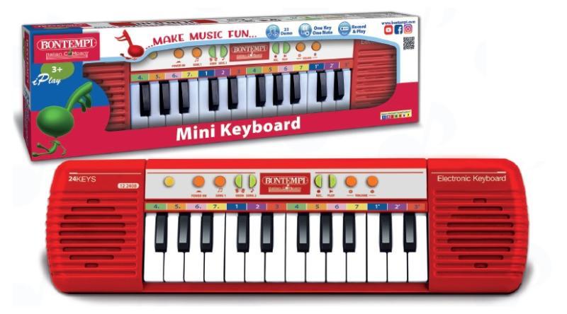 Mini Tastiera a 24 tasti (Scatola) bontempi