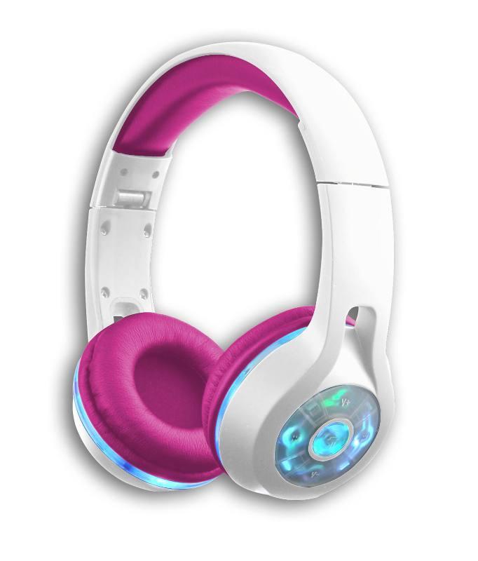Cuffia wireless con luci led (colori assortiti) bontempi