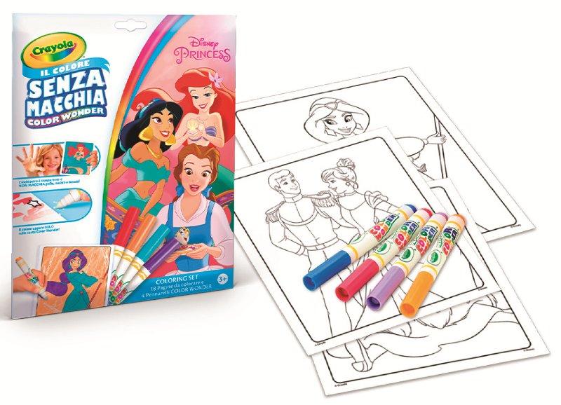 set color wonder principesse disney Crayola (distr. Binney & Smith)