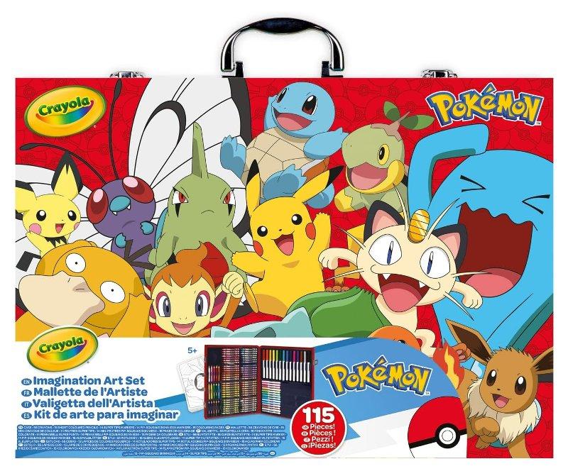 VALIGETTA ARTISTA POKEMON Crayola (distr. Binney & Smith)