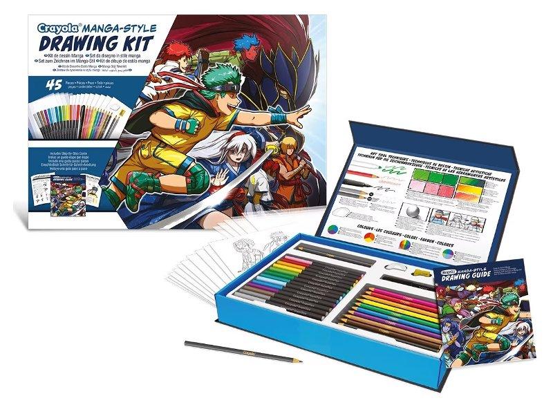 DRAWING KIT MANGA Crayola (distr. Binney & Smith)