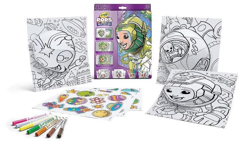 SET ATTIVITA' POPS SPAZIO Crayola (distr. Binney & Smith)