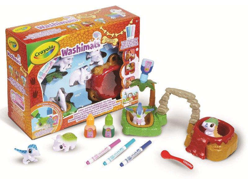 Washimals Dinosaurs Set Attivita' Crayola (distr. Binney & Smith)