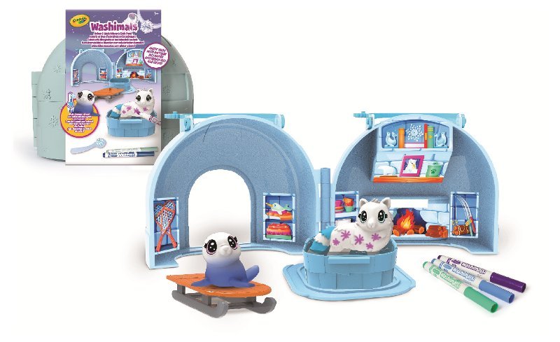 Washimals Igloo Artico Crayola (distr. Binney & Smith)
