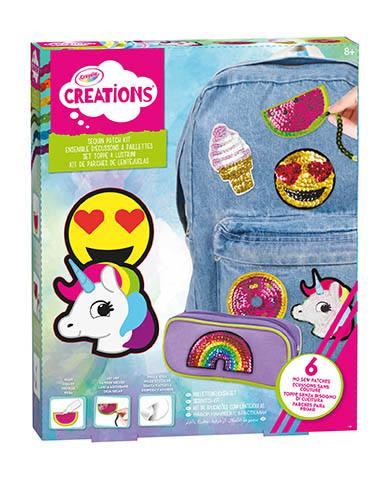 Creations - Set Toppe e Lustrini (Gen) Crayola (distr. Binney & Smith)