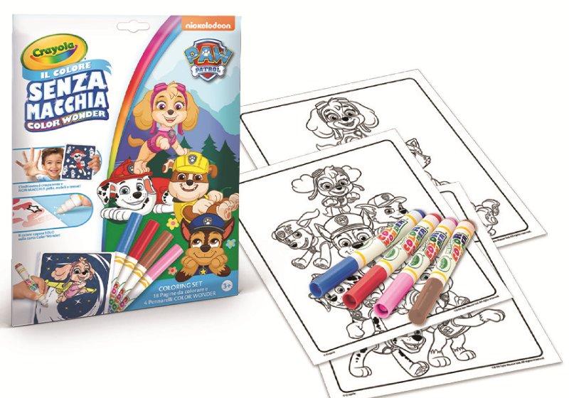 set color wonder paw patrol Crayola (distr. Binney & Smith)