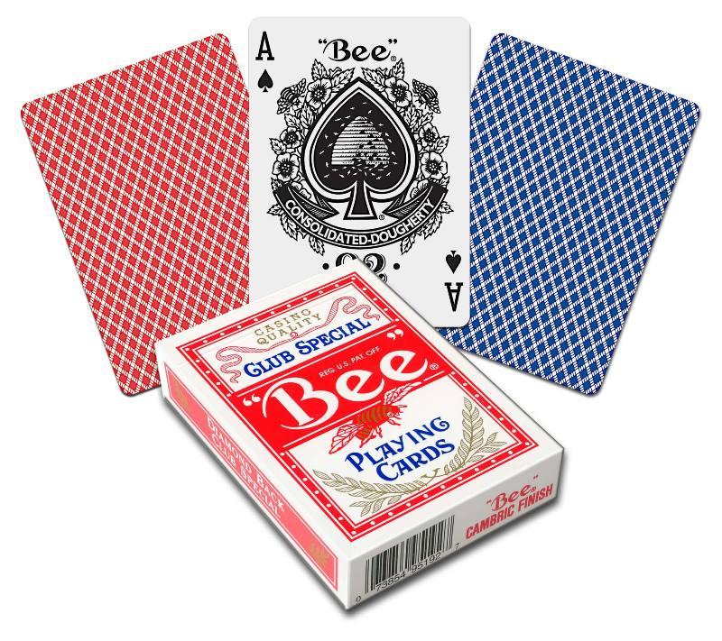 Bee Standard Index 144 case United States Playing Card Company (Bicycle/Bee/Aviator)