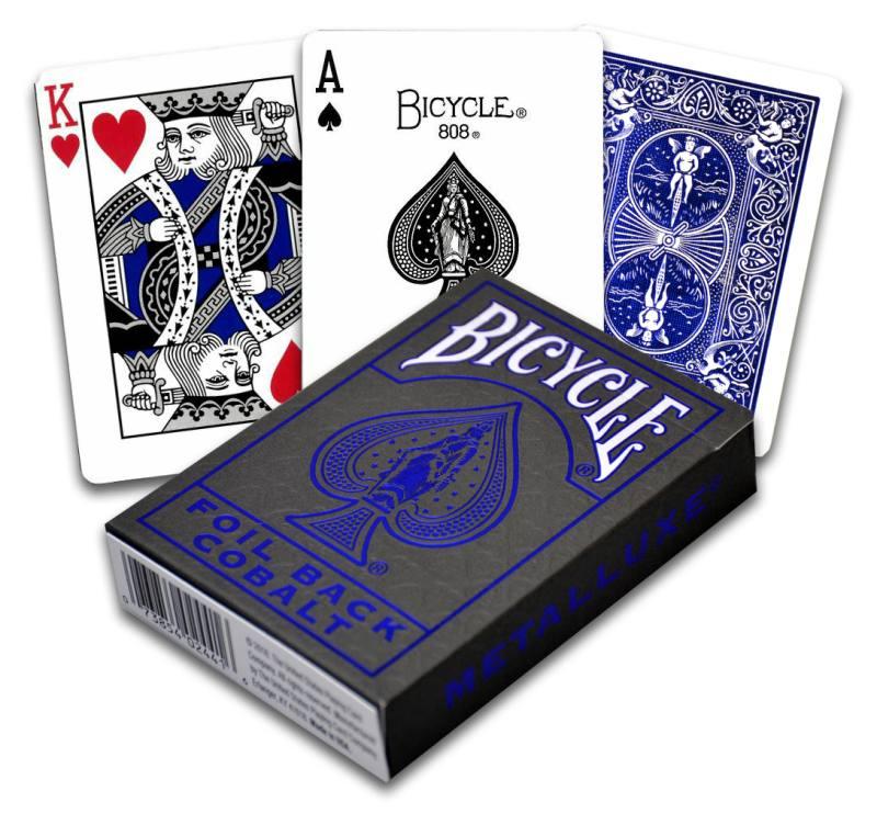 Bicycle Metalluxe Blue United States Playing Card Company (Bicycle/Bee/Aviator)