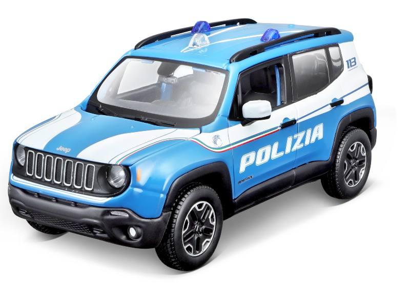 1/24 JEEP RENEGADE POLIZIA maisto