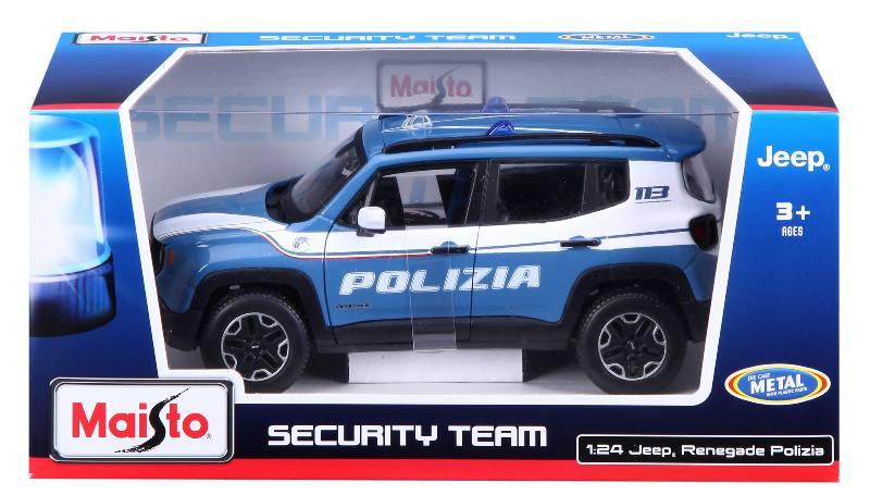 1/24 JEEP RENEGADE POLIZIA maisto