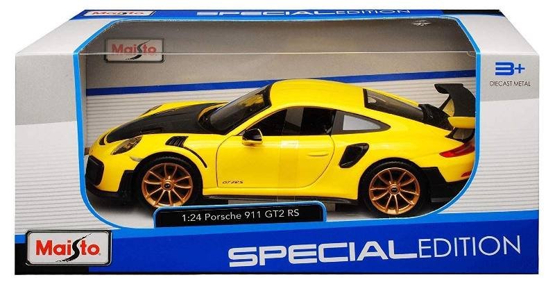 1/24 Porsche 911 GT2 RS Yellow maisto