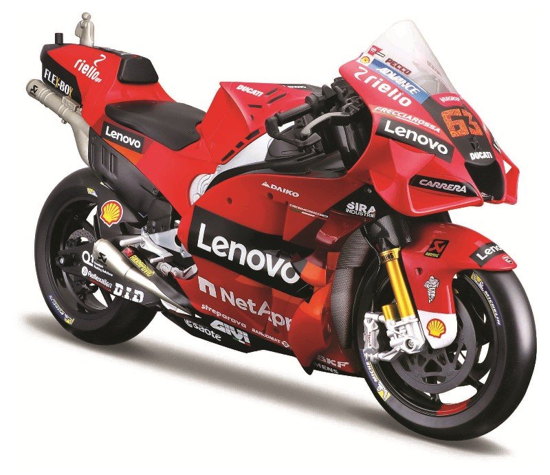 1/6 Ducati Lenovo Team 2022 - #63 Francesco Bagnaia maisto