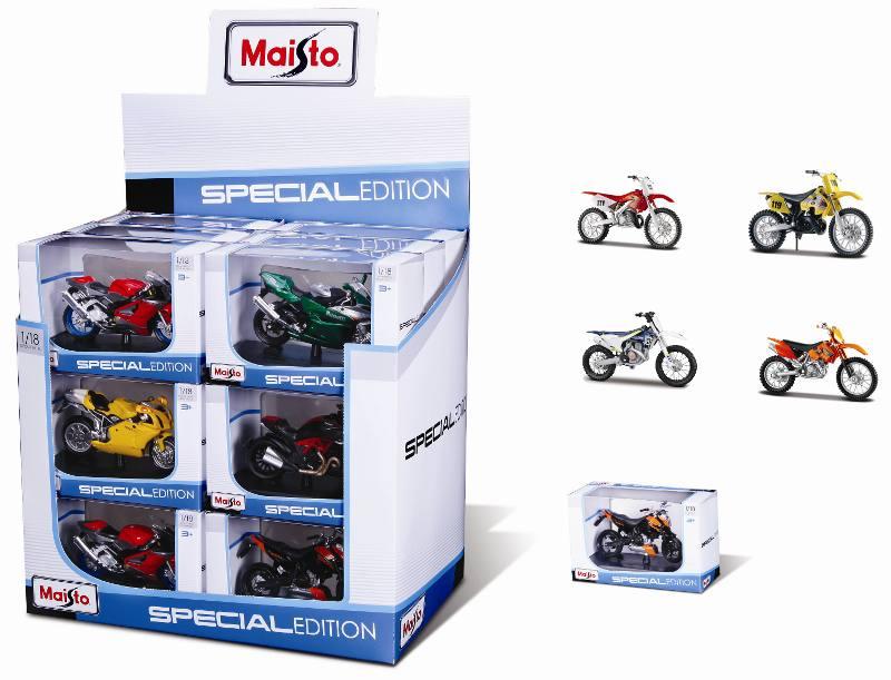 1/18 CDU COLLEZIONE MOTO CROSS maisto