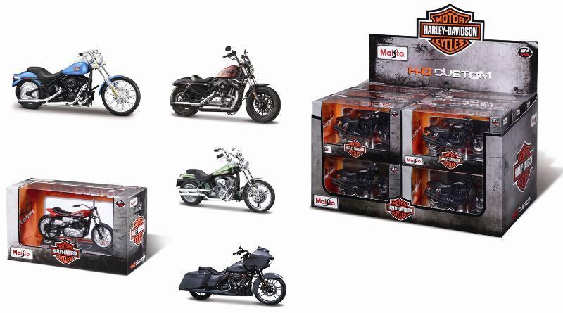 1/18 CDU COLLEZIONE MOTO HARLEY DAVIDSON maisto