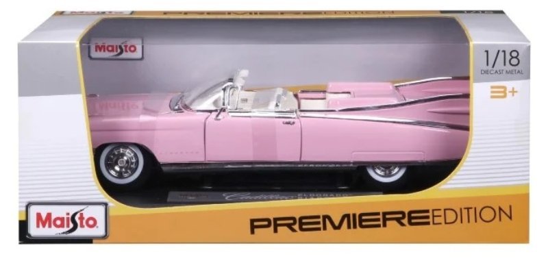 1/18 1959 Cadillac Eldorado Biarritz Pink maisto