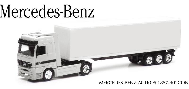 1/43 MERCEDES BENZ ACTROS 1857 40' CONTAINER new-ray