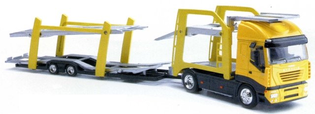 1/43 IVECO STRALIS TWIN AUTO CARRIERS new-ray