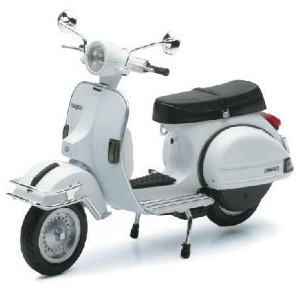 1/12 VESPA P200E 1978 6 ASSTD new-ray