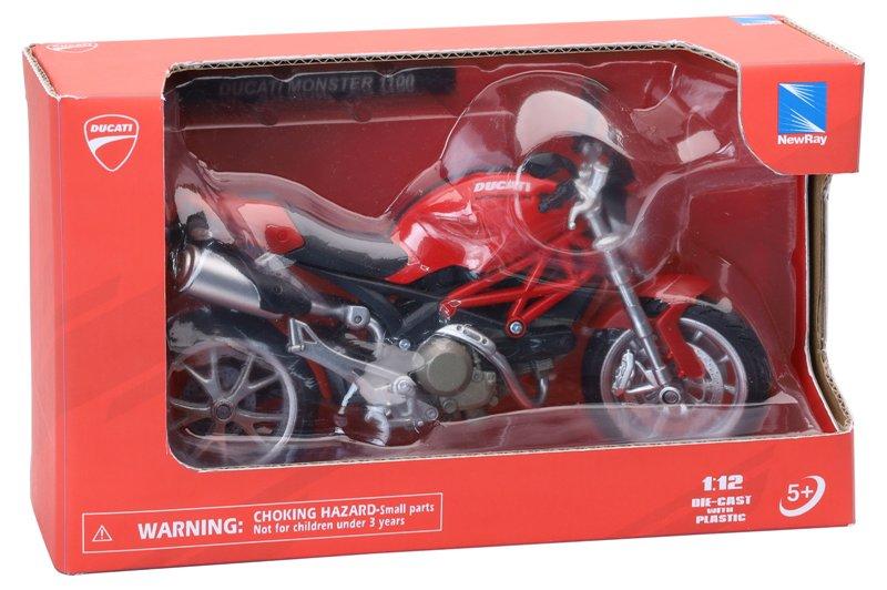 1/12 DUCATI MONSTER 1100 3 ASS new-ray