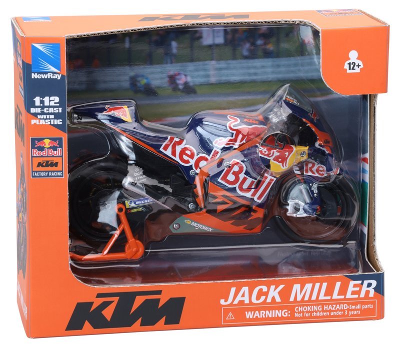 1/12 REDBULL KTM RC16 JACK MILLER 43 new-ray