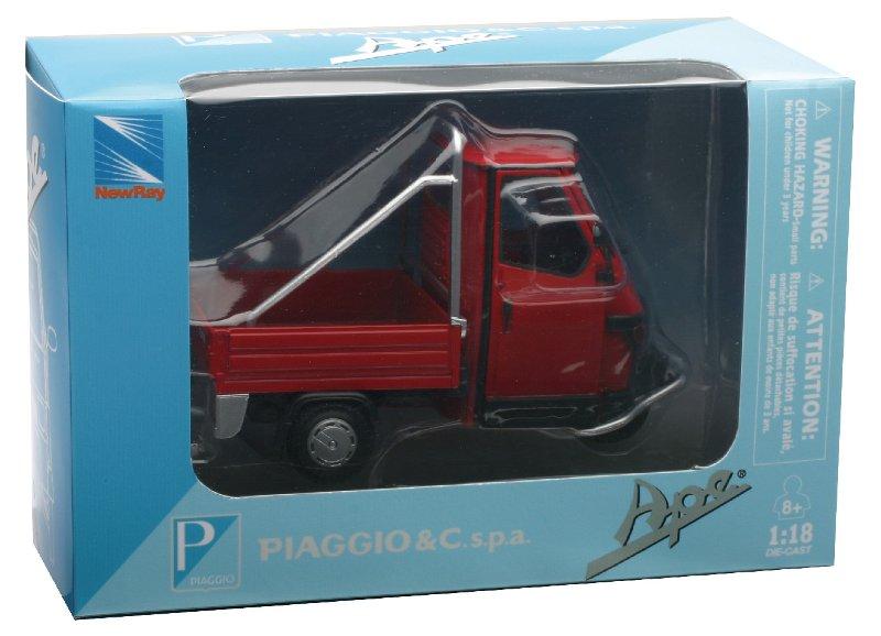 1/18 PIAGGIO APE CROSS 50 4 ASSTD new-ray