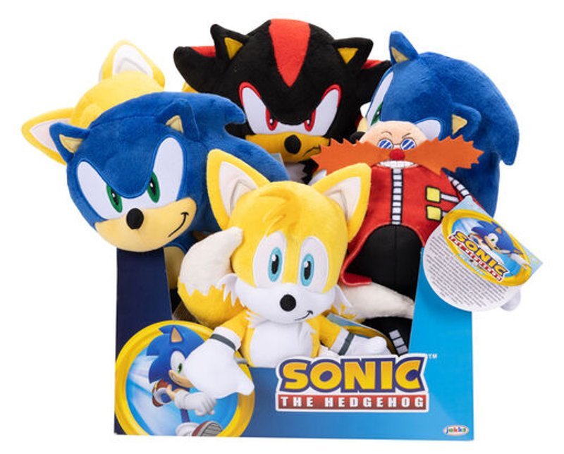 SONIC PELUCHE BASIC ASSORTITI Jakks Pacific