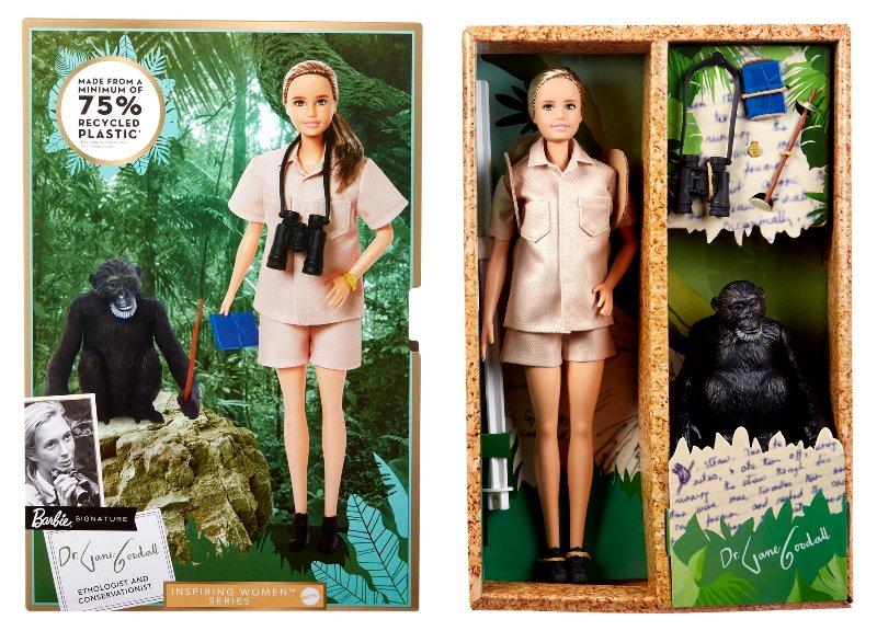 Barbie Signature Inspiring Women Jane Goodall mattel